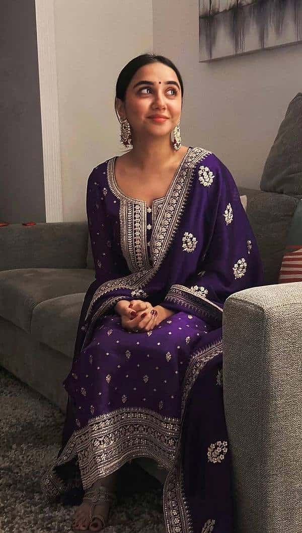 Moti work bollywood designer suit sets