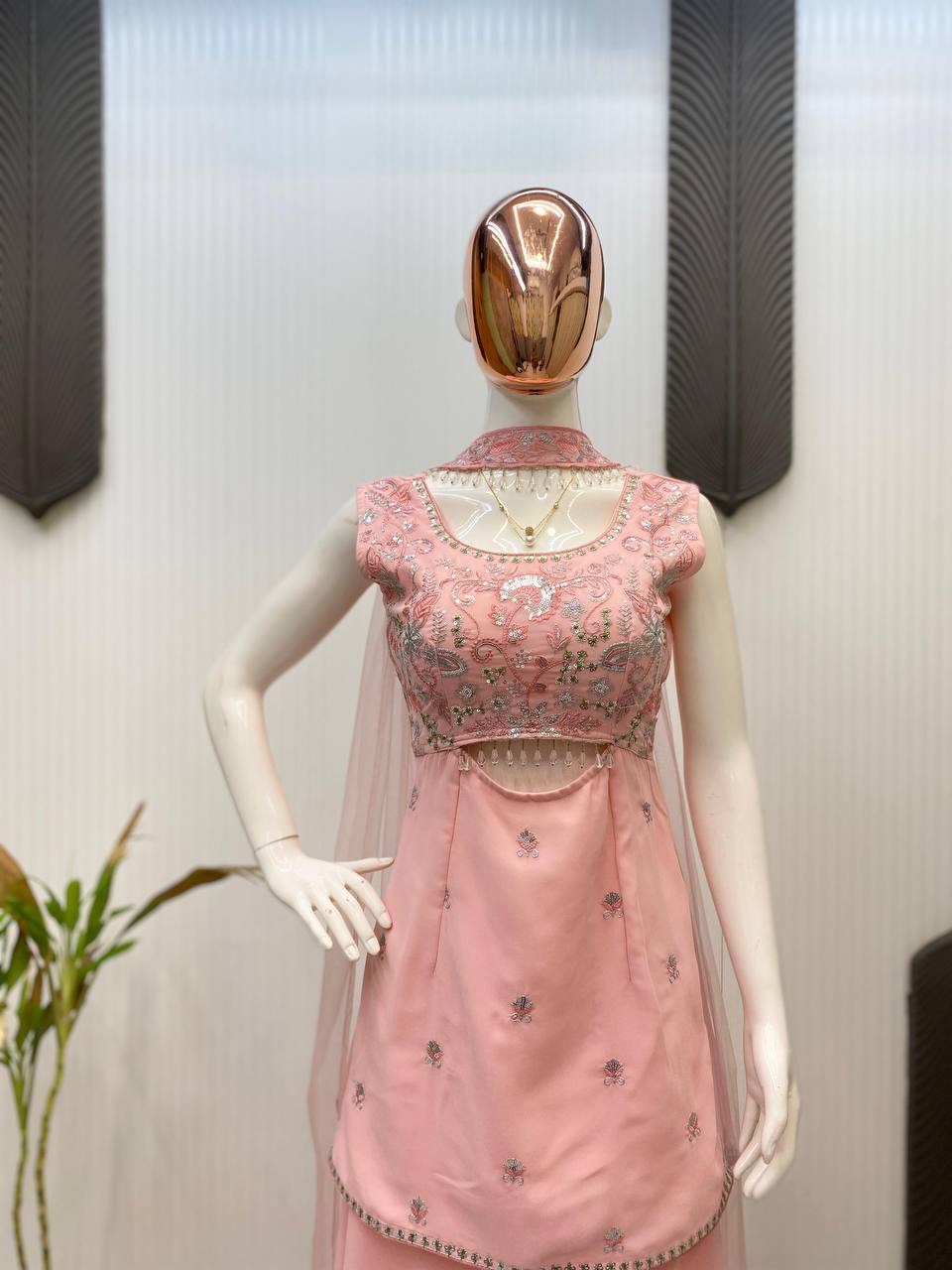 DESIGNER INDO-WESTERN 3-PIECE SET