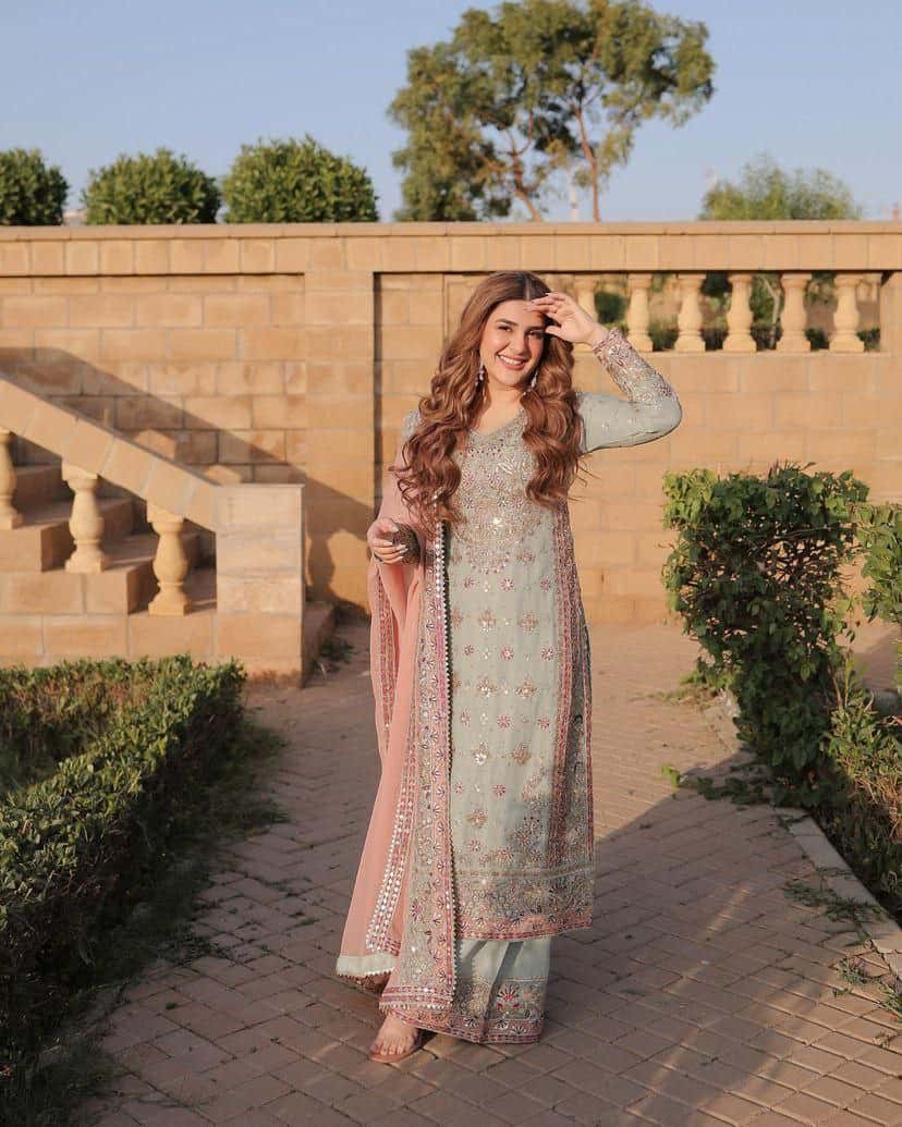 Designer Georgette Suit Set with Sequins Embroidery & Moti Work