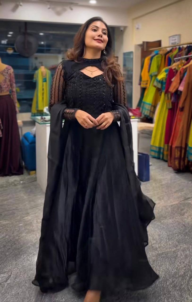 Designer anarkali jimmy chu kurta set for women
