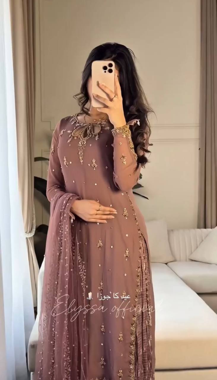 Women designer georgette kurta sets